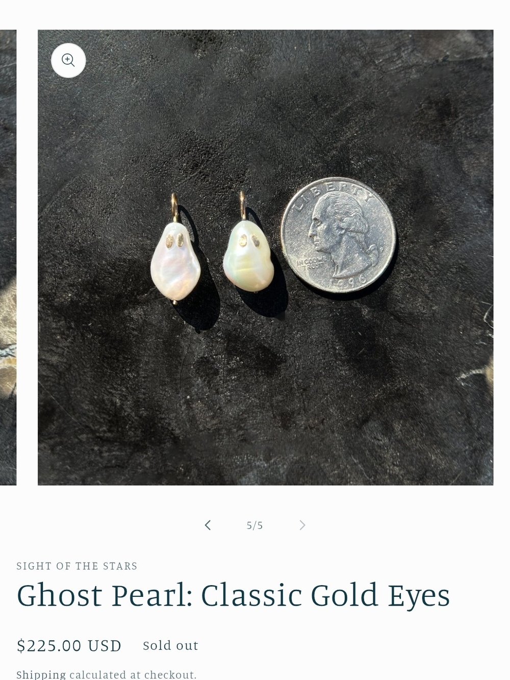 ISO Ghost Pearl with Gold Eyes